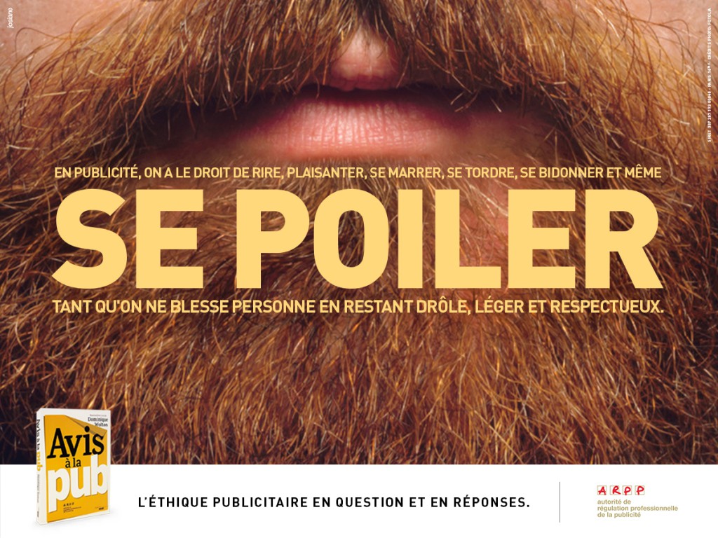 ARPP - Avis à la pub - Se poiler - Agence Josiane