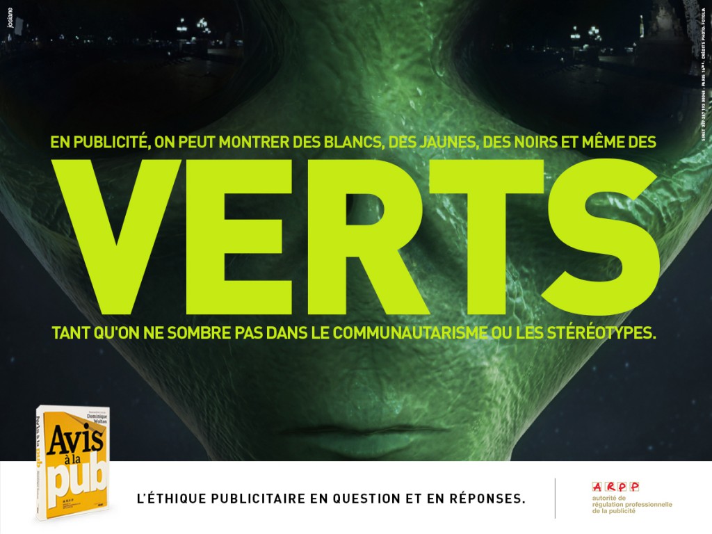 ARPP - Avis à la pub - Verts - Agence Josiane