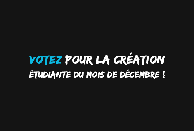 VOTEZ pour la création du mois de décembre