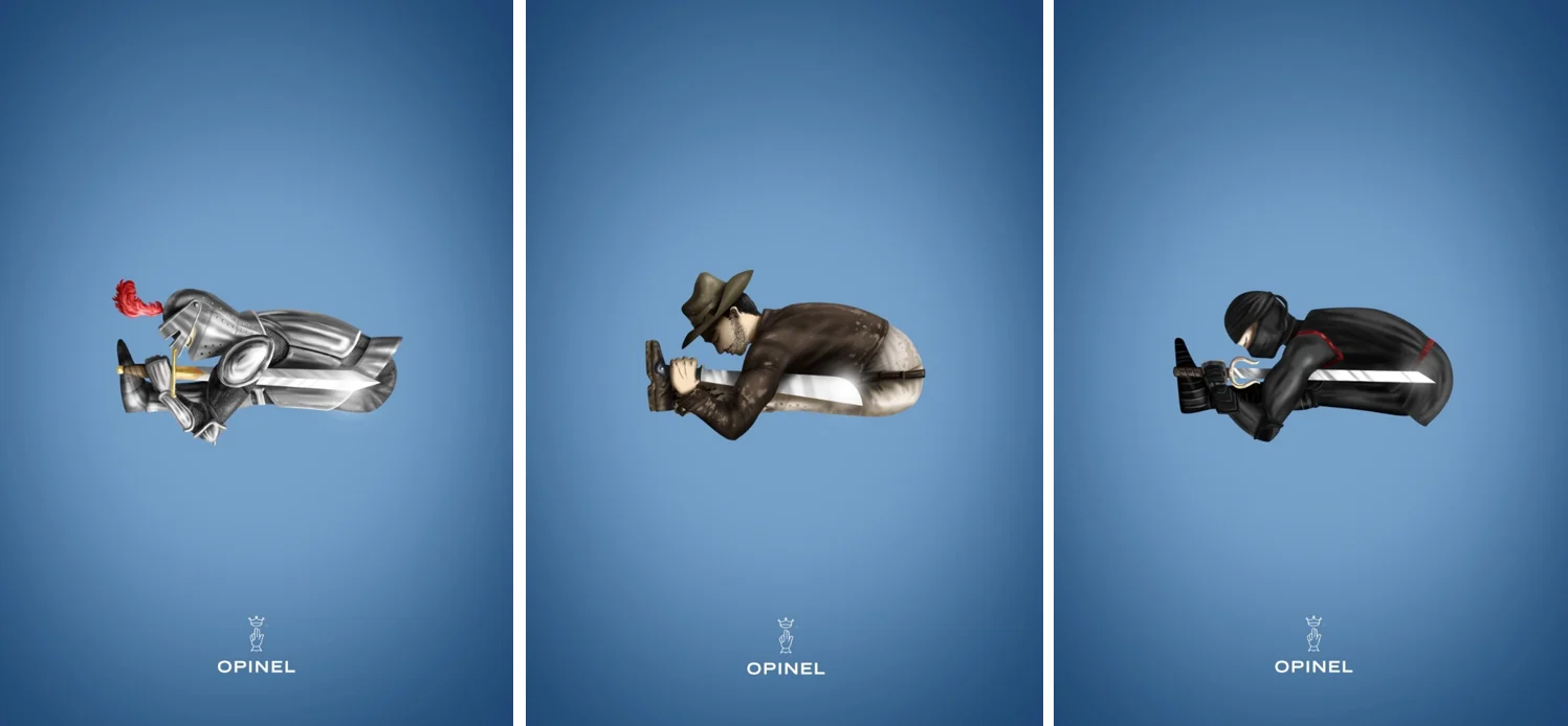 3 Chatons d'Or - Prix print libre - Opinel - Azouvi Emmanuel