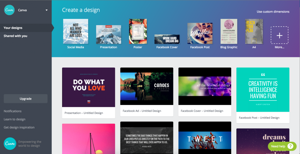 outils publicitaire creation
