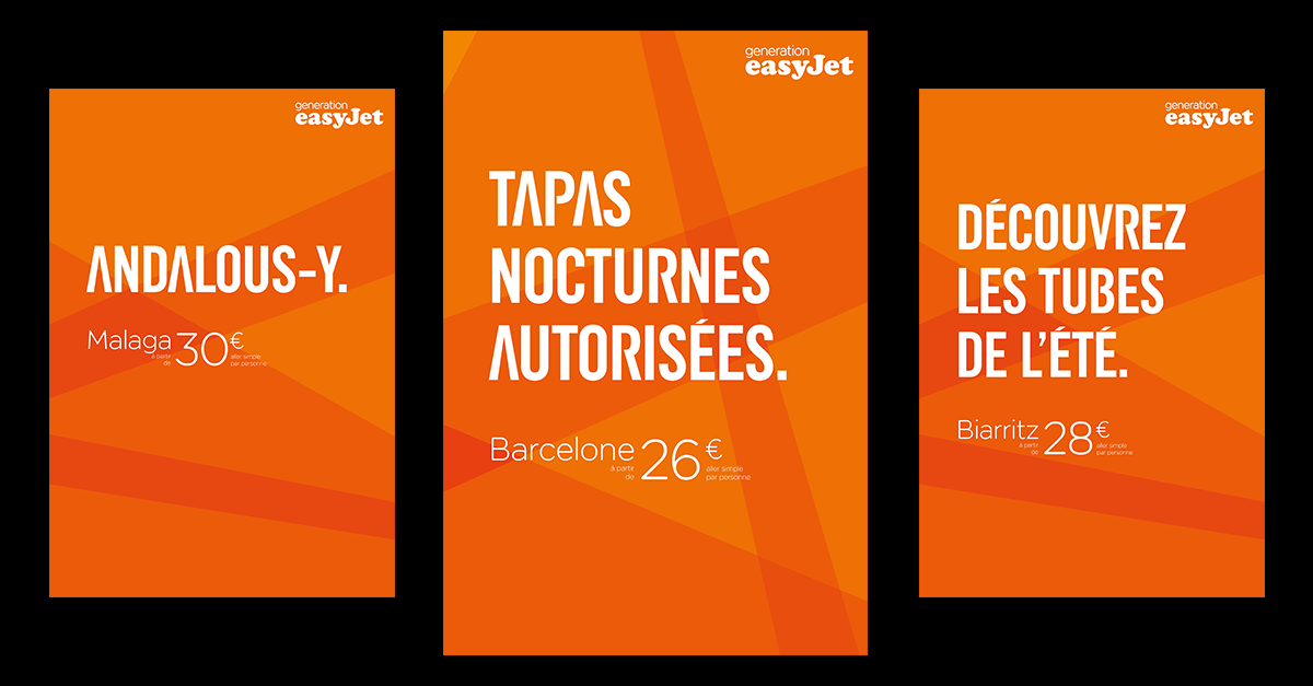 avec easyjet, c'est l'heure du grand voyage de printemps - dans ta pub