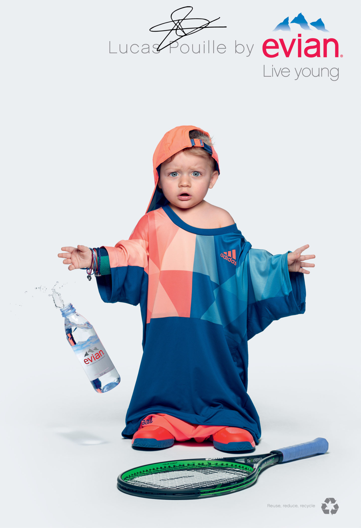 Evian voit les choses en grand pour sa nouvelle campagne
