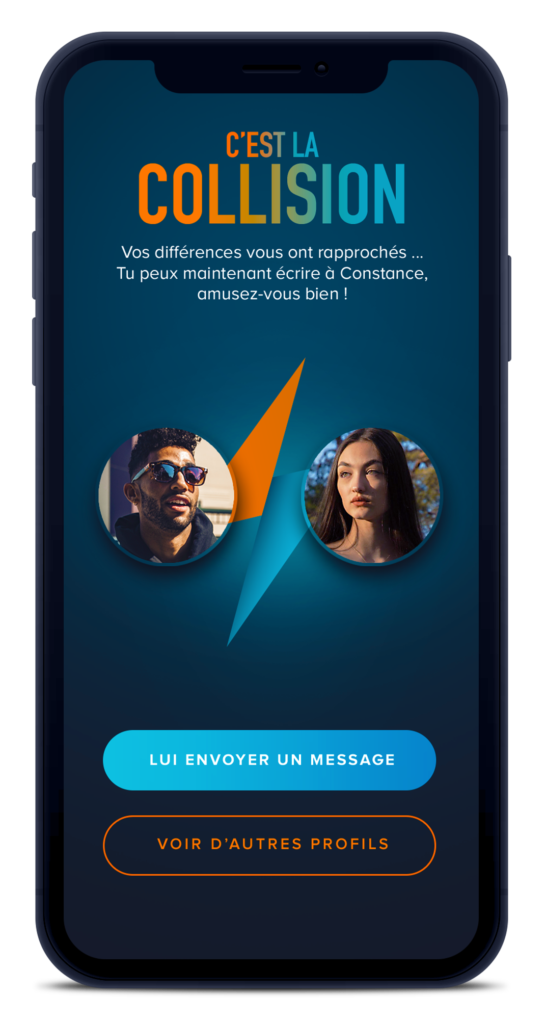Axe crée une app de rencontre pour ceux qui ne se ressemblent pas