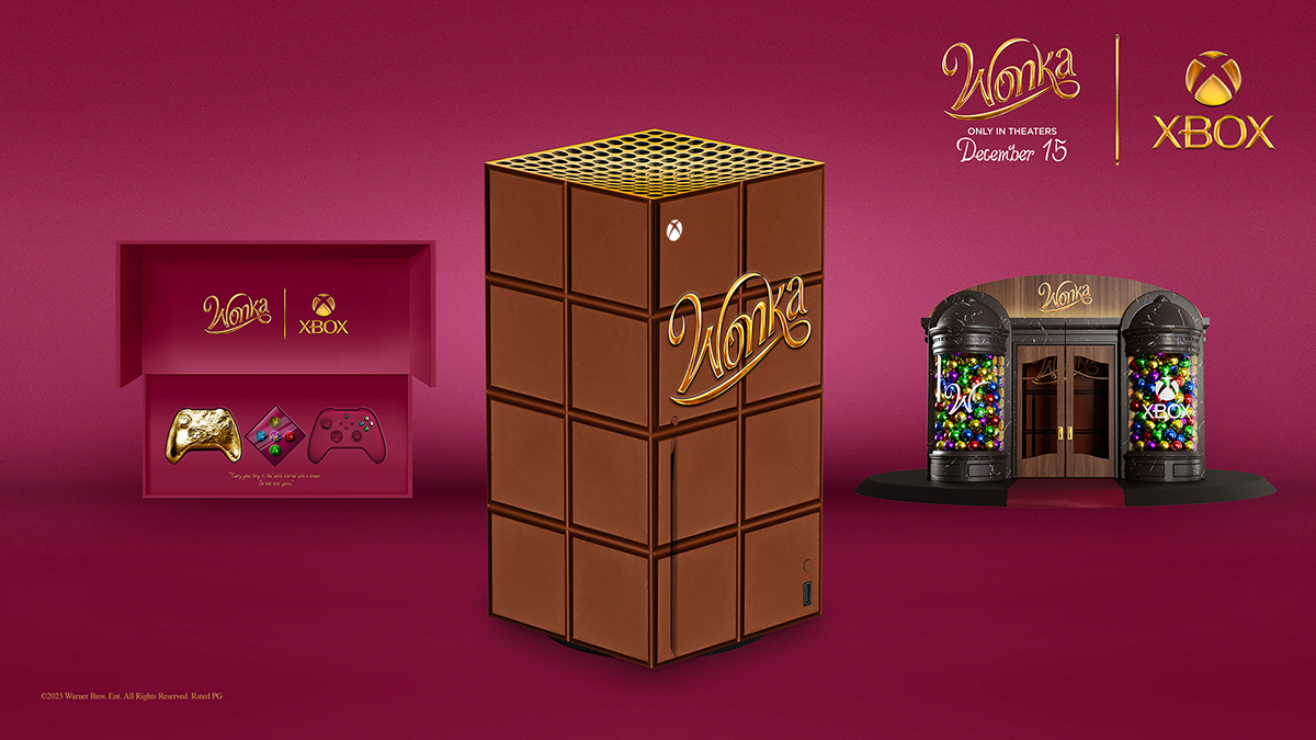 Microsoft crée une Xbox en chocolat pour la sortie du film Wonka
