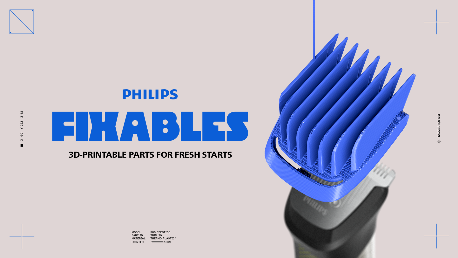Philips lance Fixables : des pièces 3D à imprimer pour réparer ses appareils