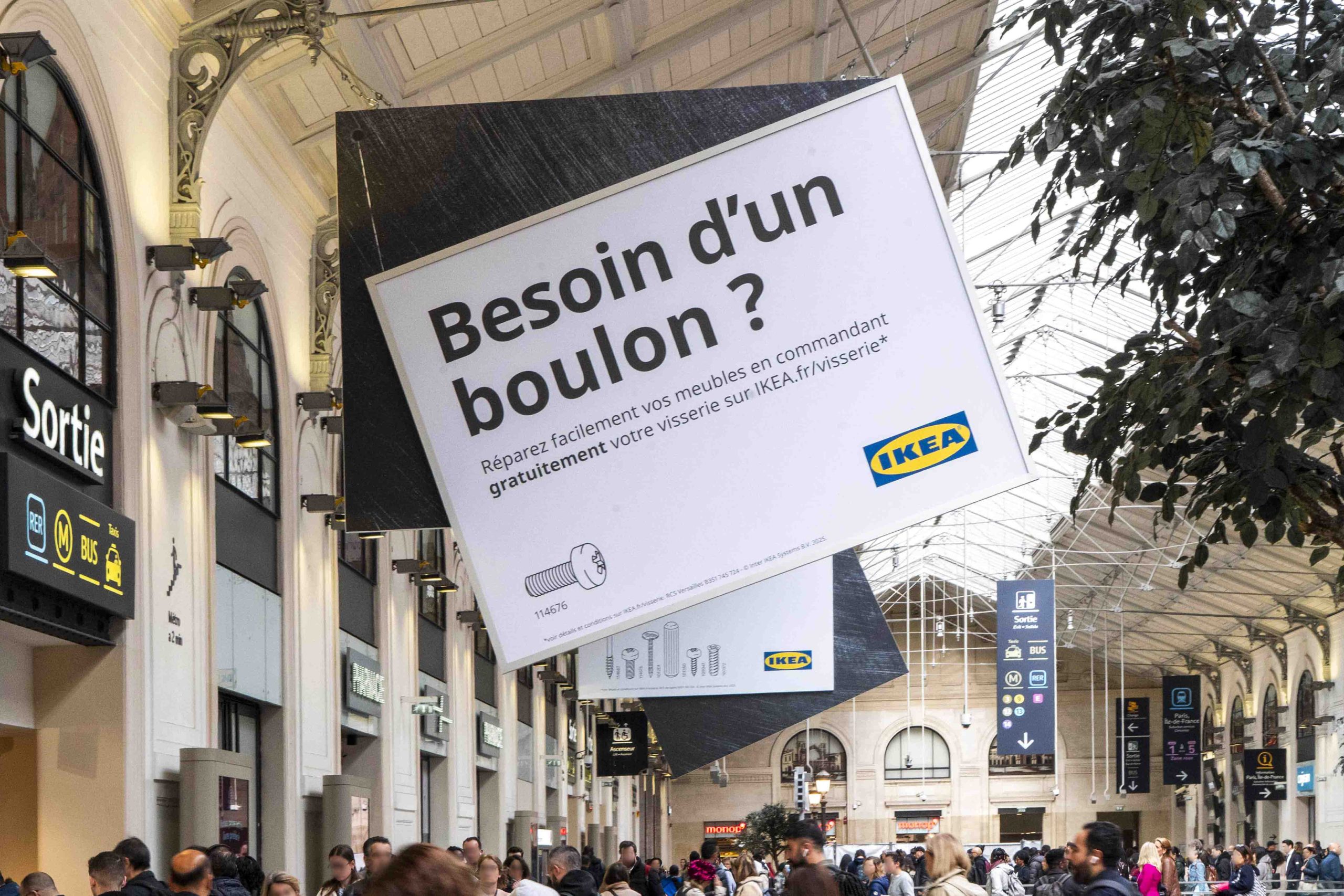 IKEA et Buzzman dévoilent une campagne avec des accroches… à tomber
