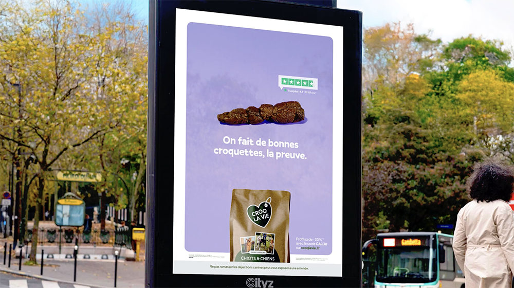 Croq la Vie ose une campagne sans filtre pour parler santé canine… et crottes