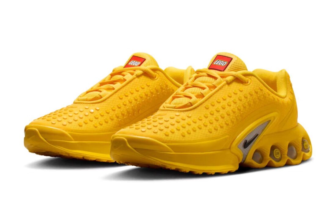 Nike et LEGO lancent une Air Max inspir?�e d'une brique jaune