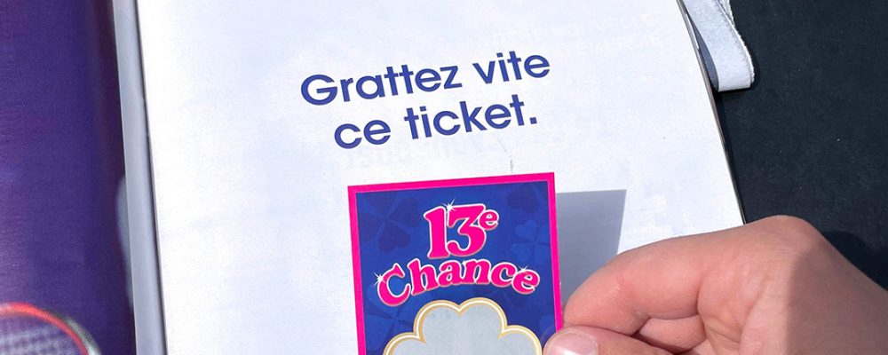 Boursorama Banque crée le premier ticket à gratter 100% gagnant 💵