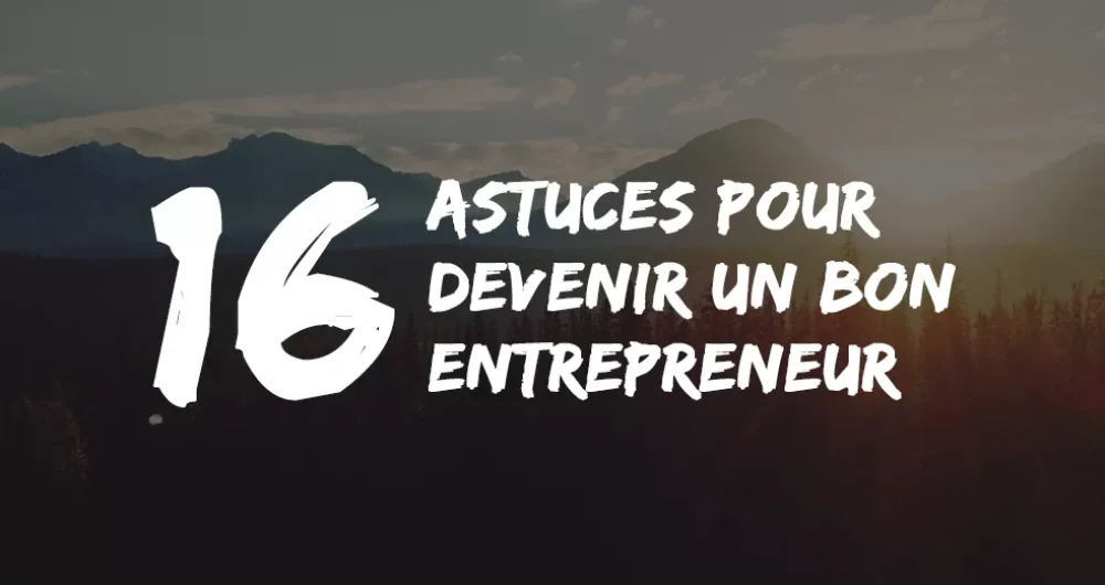 Conseils & Astuces entreprendre