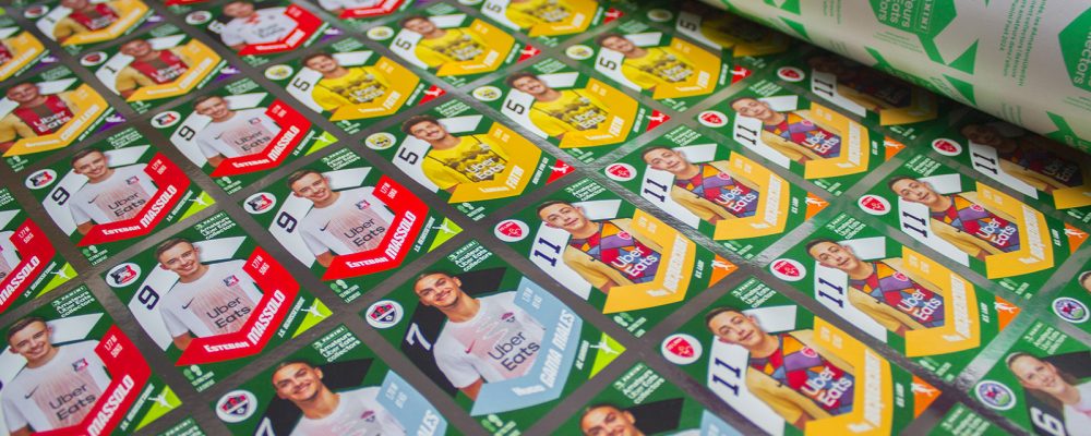 Uber Eats honore le football amateur dans l'album Panini Foot 2024