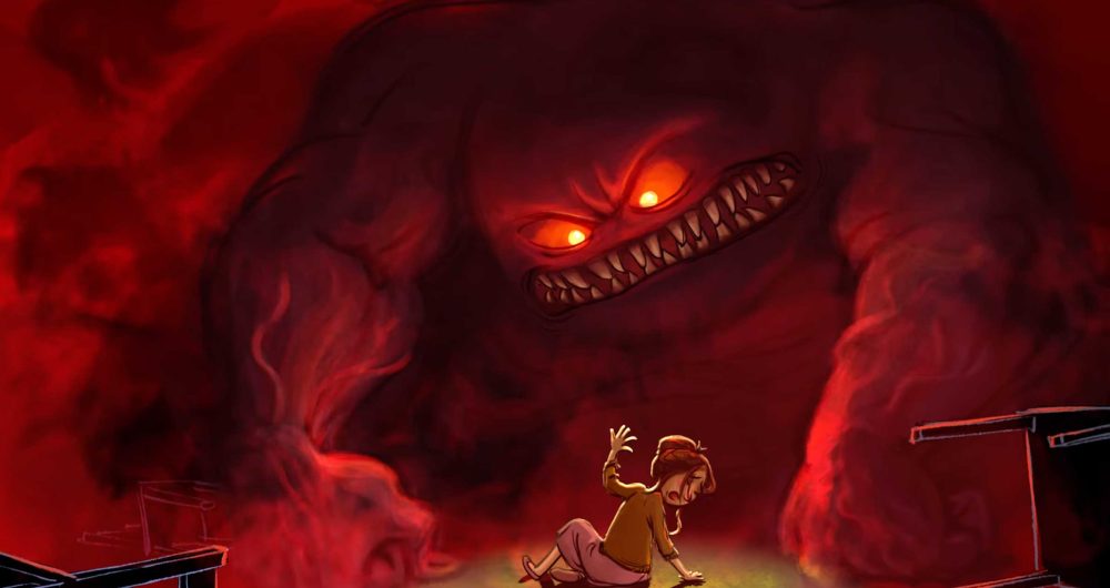 Womens-Aid-The-Monster-who-came-to-Tea-Passion-Pictures