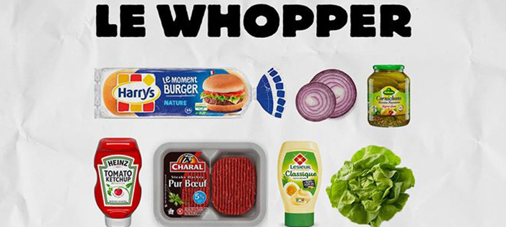 dans ta pub burger king quarantaine