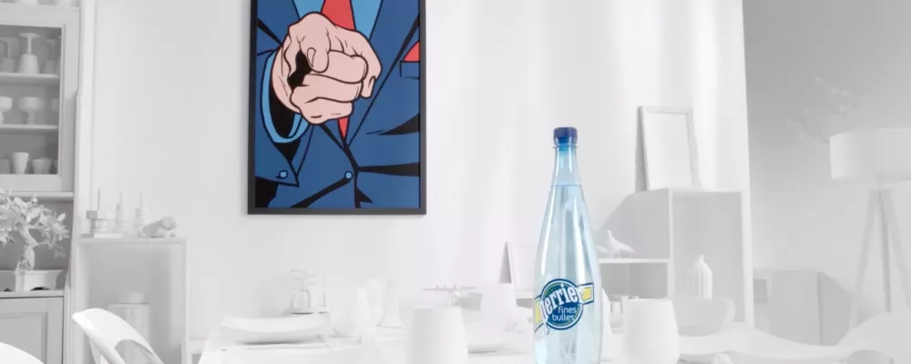 dans-ta-pub-perrier-fines-bulles-ogilvy-mather-a-table-publicité-tv