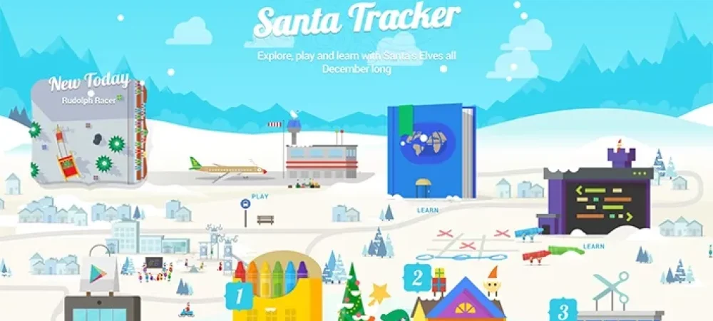 Google Santa tracker