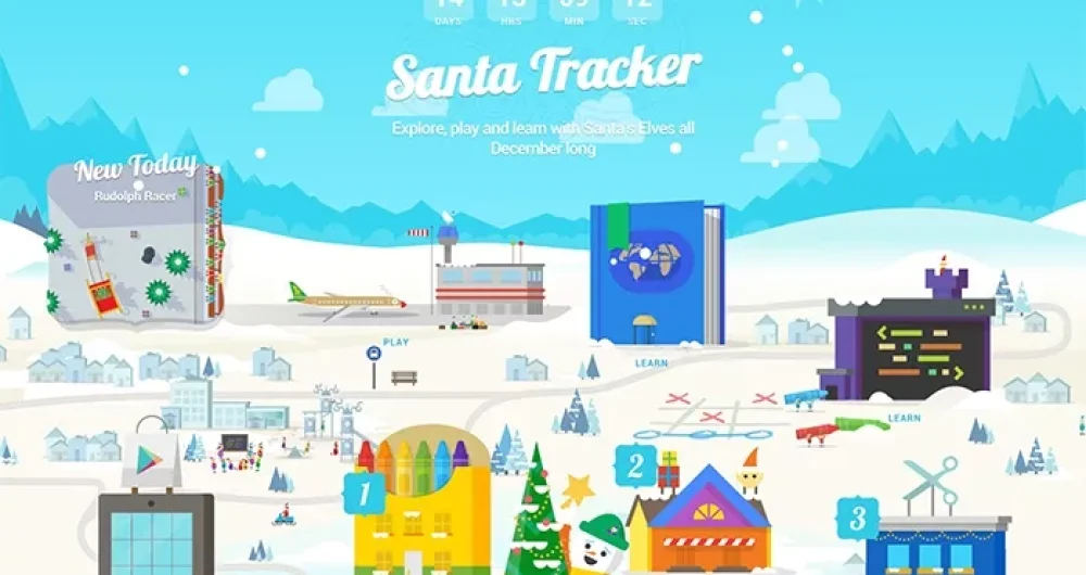 Google Santa tracker