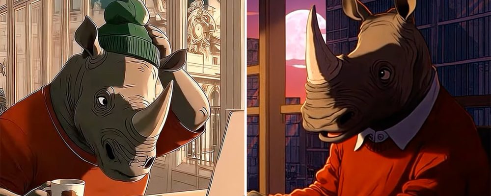 hero la chose carte de voeux