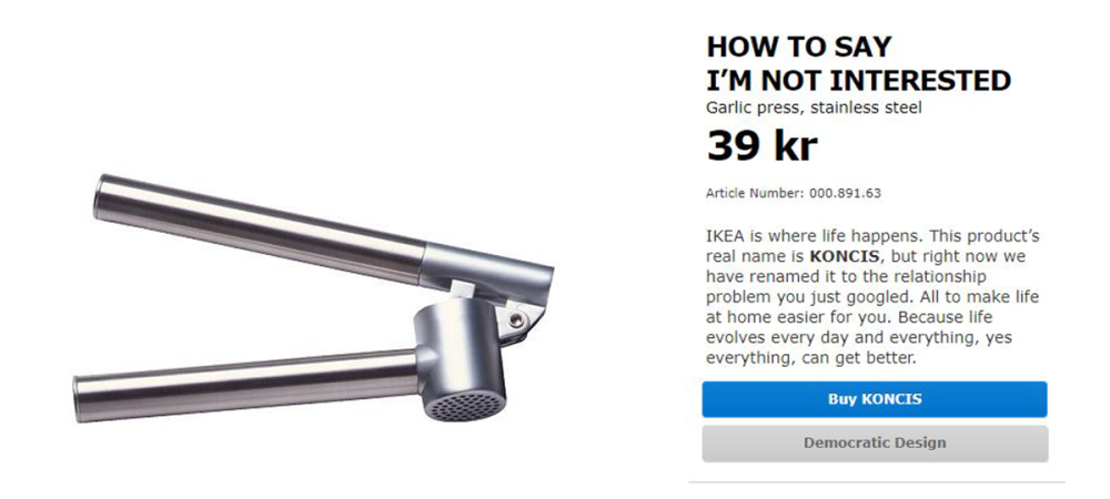ikea retail therapy