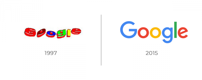 logo evolution google