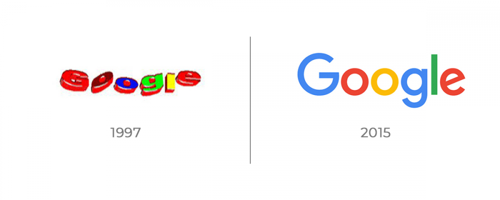 logo evolution google