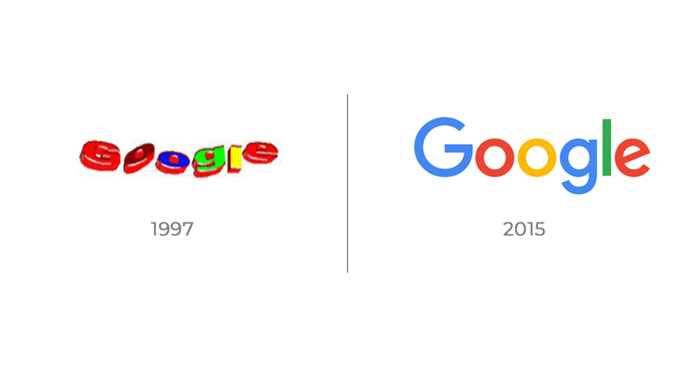 logo evolution google