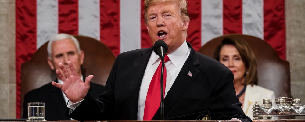 President Trump Delivers State Of The Union Address To Joint Session Of Congress