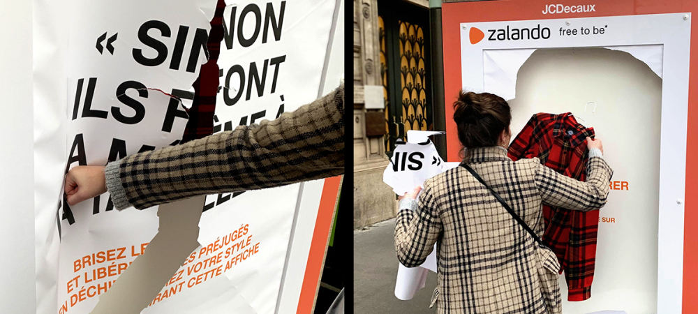 zalando combat cliche affiche we are social