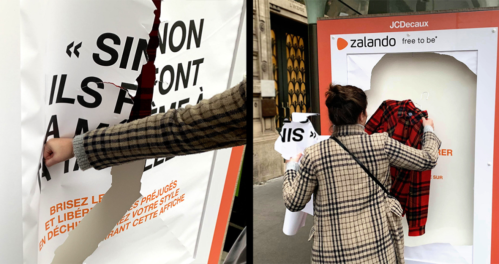 zalando combat cliche affiche we are social